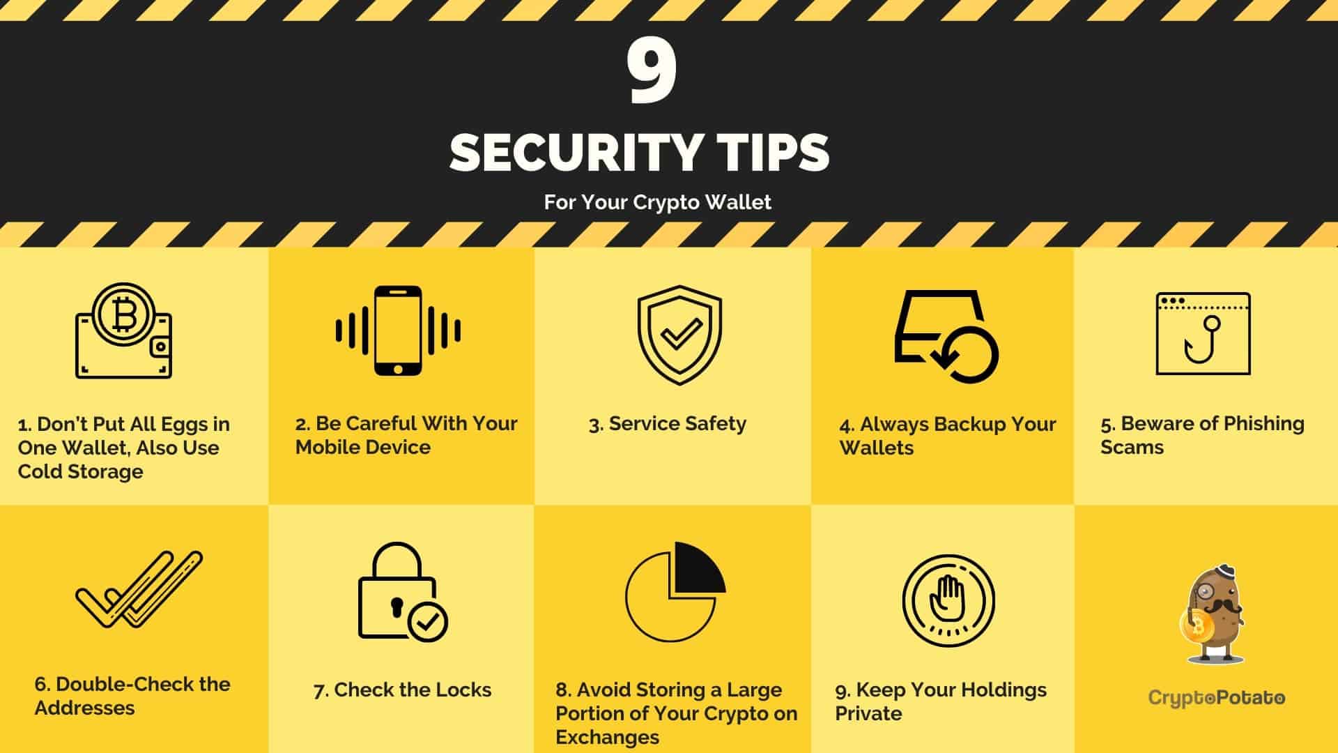9 Tips For Securing Your Bitcoin and Crypto Wallets You Must Follow  (Updated 2025)